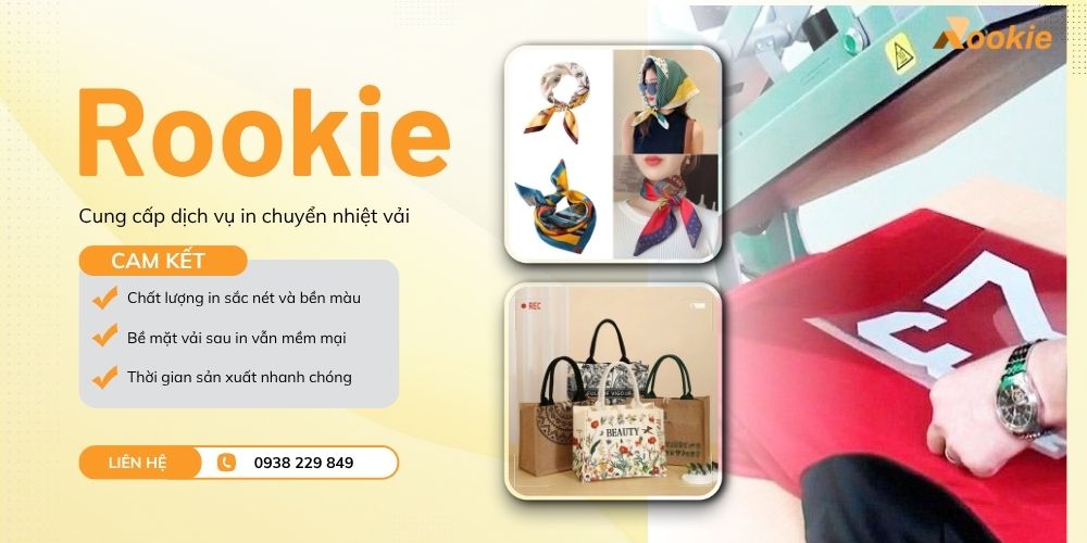Rooie - Đơn vị cung cấp dịch vụ in chuyển nhiệt chất lượng tại TP.HCM